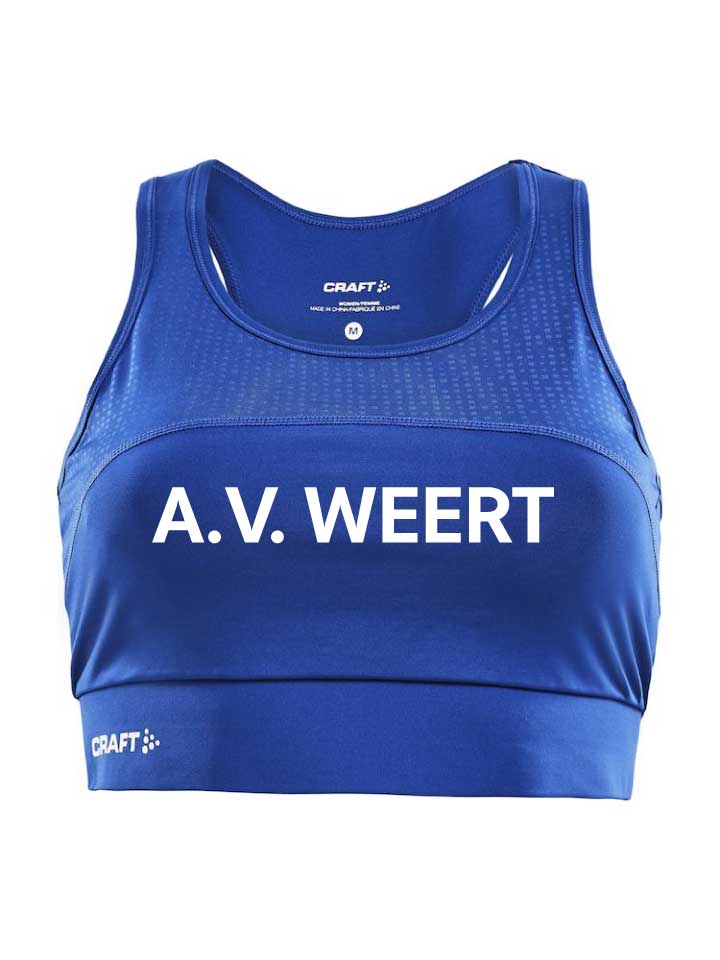 Craft RUSH wedstrijd TOP AV Weert - blauw - dames