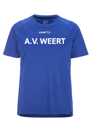 Craft RUSH SS TEE 2.0 wedstrijd T-shirt AV Weert - heren