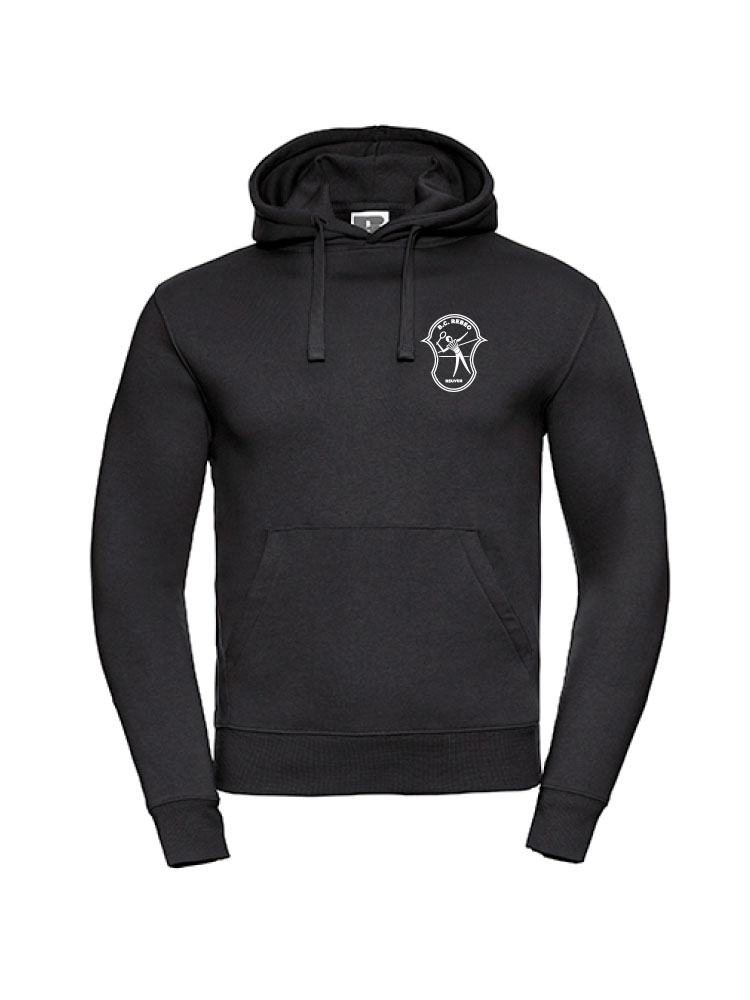 BC REBEO Hoodie met borstlogo - zwart -Unisex
