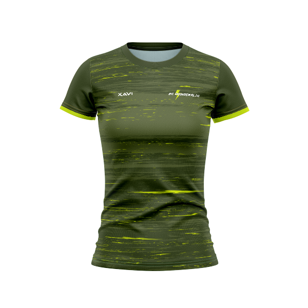 Xavi Performance T-shirt BC Donderslag - groen - Dames