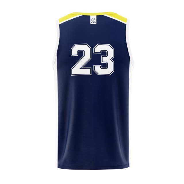 Xavi reversible wedstrijd-basketbalshirt Fanatics - navy blauw/wit - Unisex - Afbeelding 3