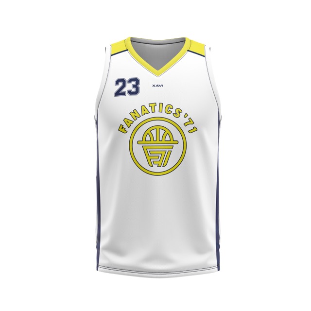 Xavi reversible wedstrijd-basketbalshirt Fanatics - navy blauw/wit - Unisex - Afbeelding 4