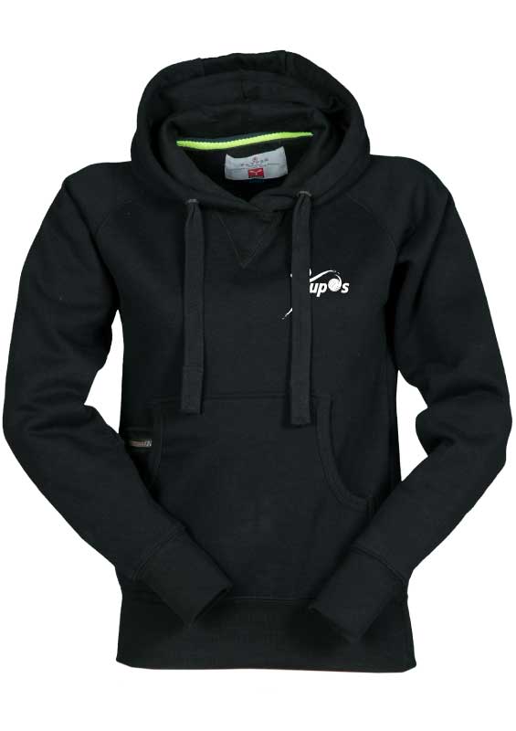 Tupos Hoodie zwart - Dames