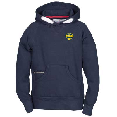 Peelpush Hoodie - navy - junior