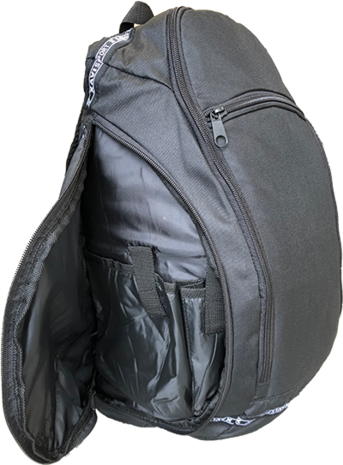 Xavi Rugzak van Polyester – Ruim & Praktisch met Bidonvakken - Zwart - Afbeelding 7