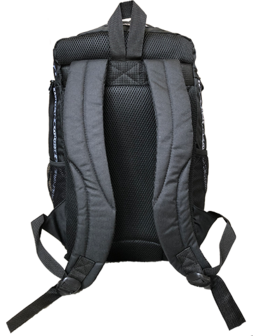 Xavi Rugzak van Polyester – Ruim & Praktisch met Bidonvakken - Zwart - Afbeelding 4