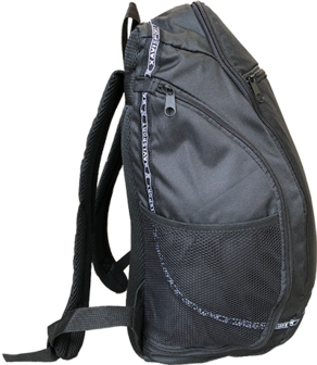 Xavi Rugzak van Polyester – Ruim & Praktisch met Bidonvakken - Zwart - Afbeelding 3