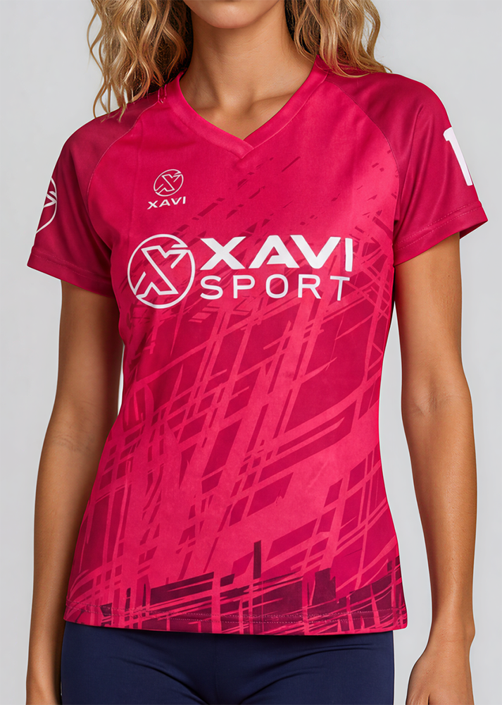 Peelpush-trainingsshirt voorkant zoom