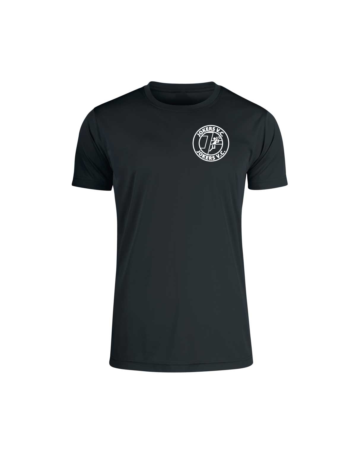 Joker VC inspeelshirt 100% Polyester - Zwart - Junior
