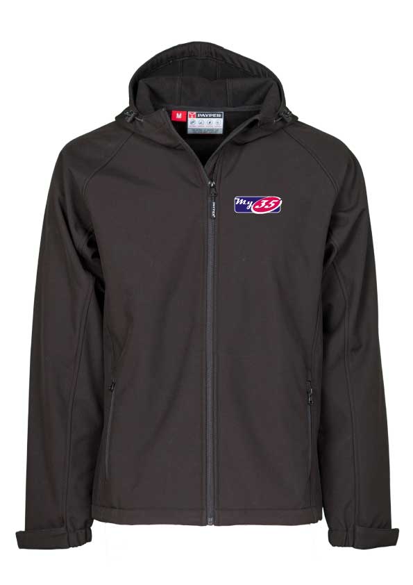My35' Softshell Jas - zwart - Unisex