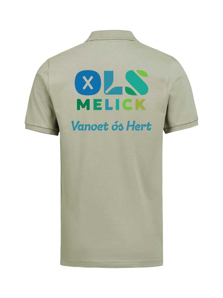 OLS Melick Poloshirt Sage groen 2026 - Afbeelding 2