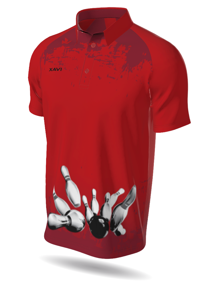 Xavi Performance Bowlingpolo - Heren