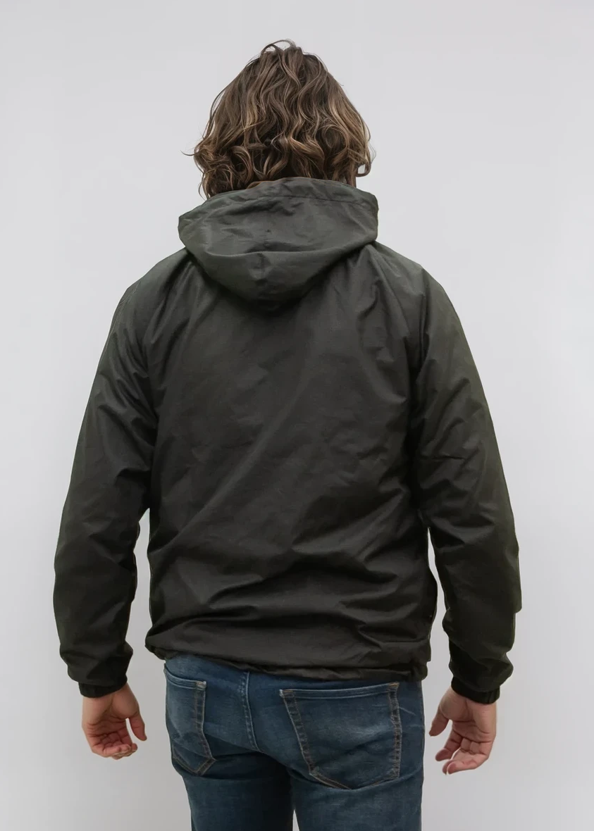 Xavi Regenjas met Capuchon & Mesh Voering – Comfort Fit - zwart - Unisex - Afbeelding 2