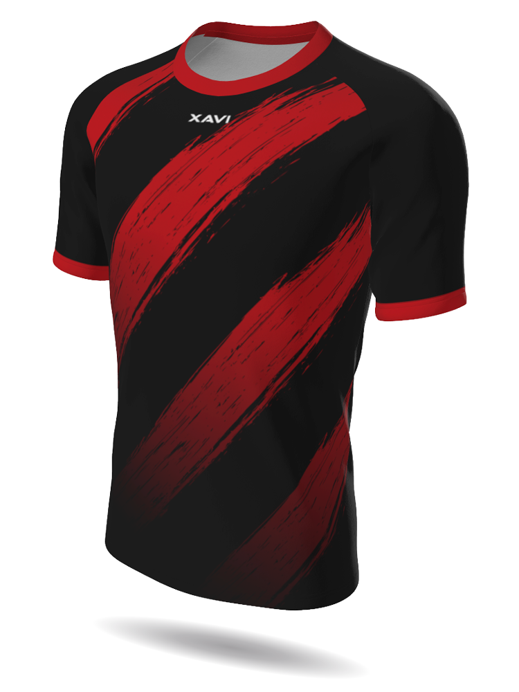 Xavi Performance Sportshirt - ronde kraag - Heren - Afbeelding 5