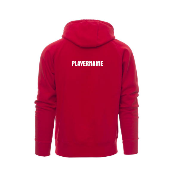 Tupos Hoodie rood Unisex - Afbeelding 2