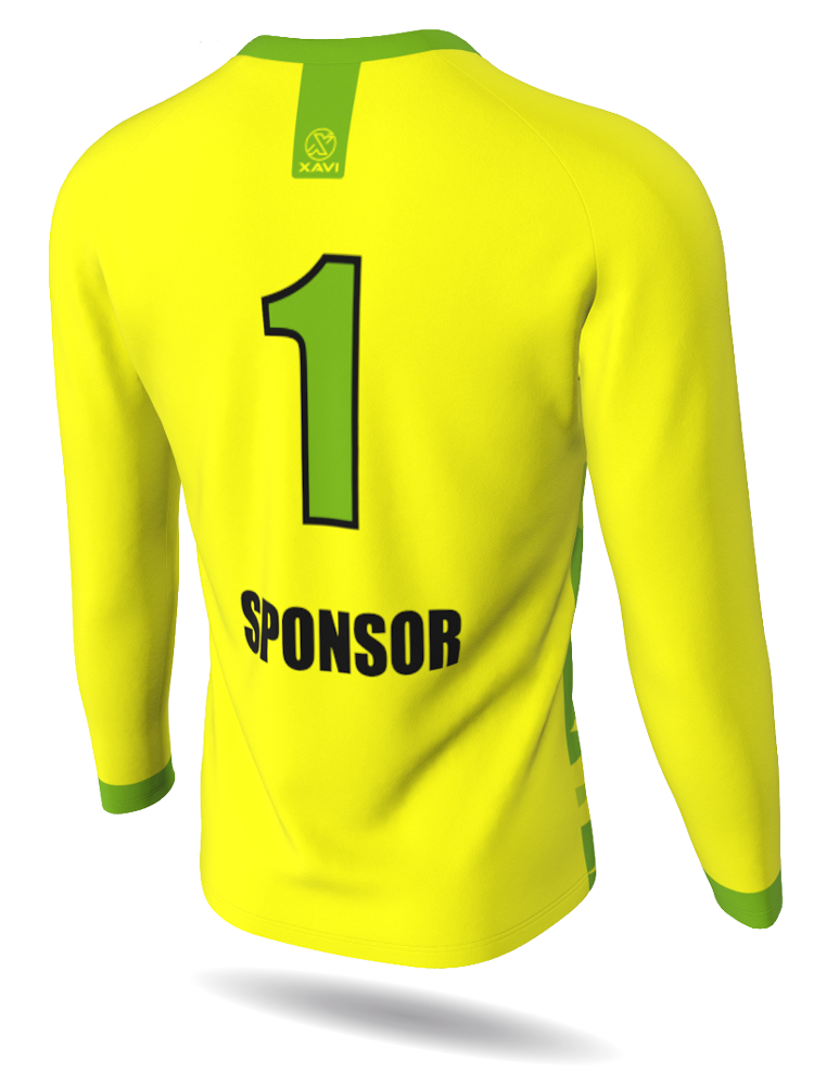 Xavi Performance Keepersshirt - Lange mouw ronde kraag - Heren - Afbeelding 2