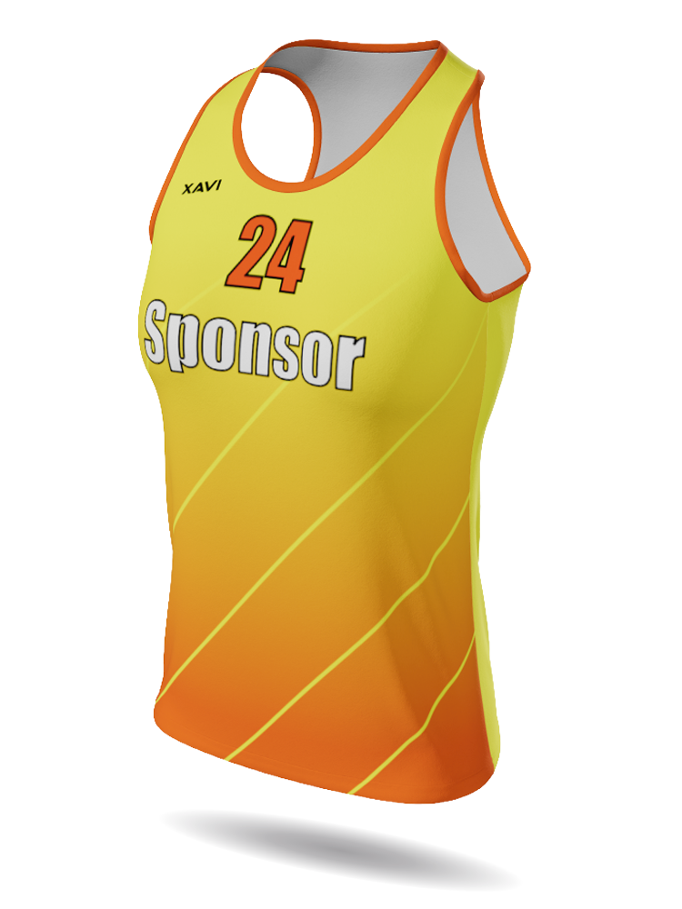 Xavi Performance Beachsinglet - ronde kraag - Dames