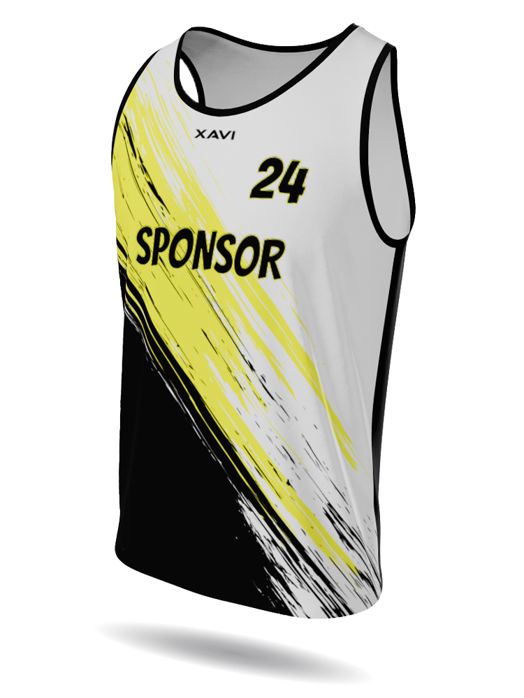 Xavi Performance Beachsinglet - ronde kraag - Heren