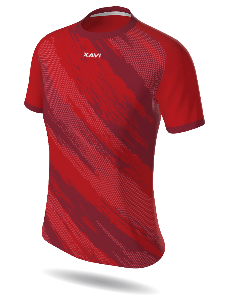 Xavi Performance Tafeltennisshirt - ronde kraag - Dames