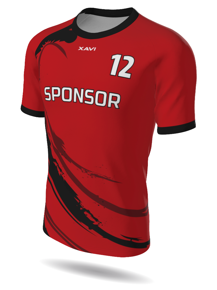 Xavi Performance Handbalshirt - ronde kraag - Dames