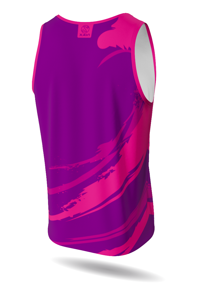 Xavi Pro Beachsinglet - ronde kraag - Heren - Afbeelding 2