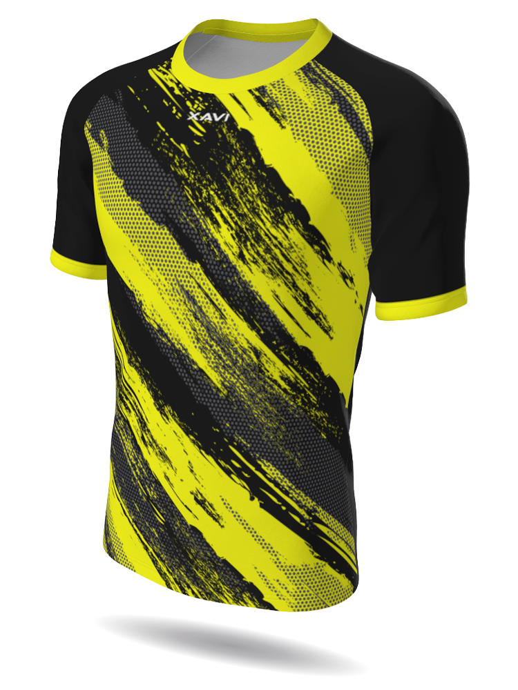 Xavi Performance Sportshirt - ronde kraag - Heren - Afbeelding 6